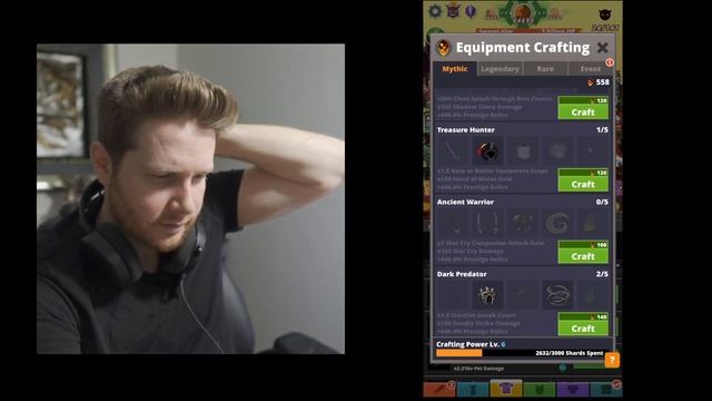 Best Mythic Crafting in 2022 | Tap Titans 2 смотреть онлайн
