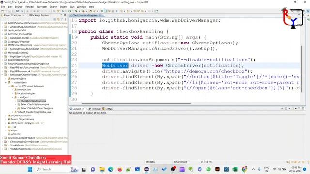 Part 12: How to handle checkbox and Radio button in Selenium? смотреть онлайн