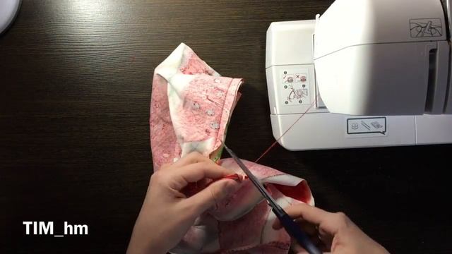 Как сшить футболку на швейной машинке |TIM_hm| смотреть онлайн