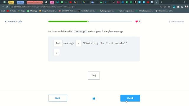Module 1 Quiz смотреть онлайн