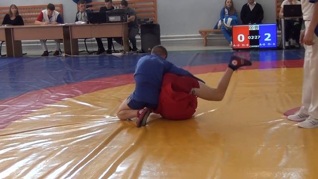 Борьба Самбо, перелом бедра смотреть онлайн