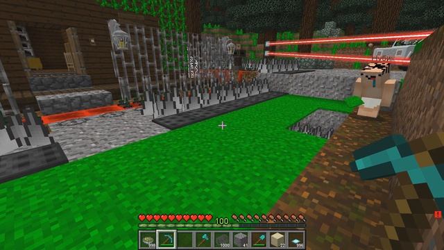 НУБ ПРО И ДЕВУШКА ДЕЛАЮТ ЛОВУШКИ НА ЧЕЛОВЕКА БЕНЗОПИЛУ В МАЙНКРАФТ! ЕНОТИК CHAINSAW MAN MINECRAFT