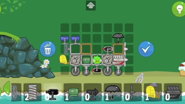 Make Train To Run on Hills | Playing Bad Piggies For the first time | Gaming | Gameplay Walkthrough смотреть онлайн