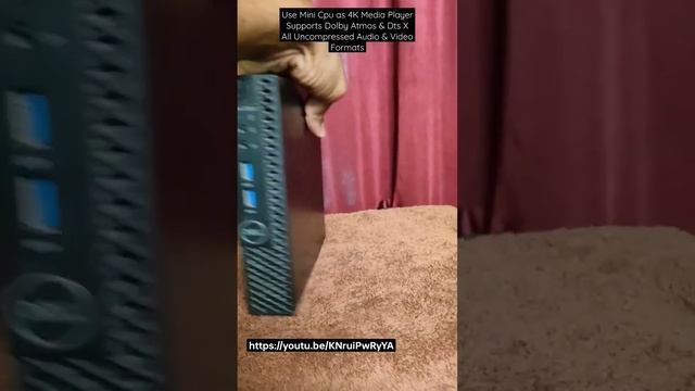 Use Mini Cpu as 4K Media Player for Home theater Supports Dolby Atmos All Audio & Video formats смотреть онлайн