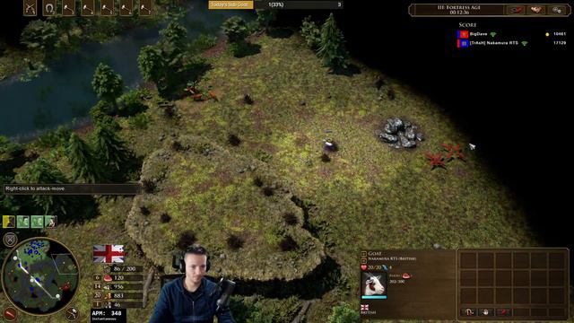 Age of Empires 3: Definitive Edition Multiplayer - British vs Swedes смотреть онлайн