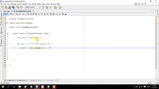 Initializing arrays with random values смотреть онлайн