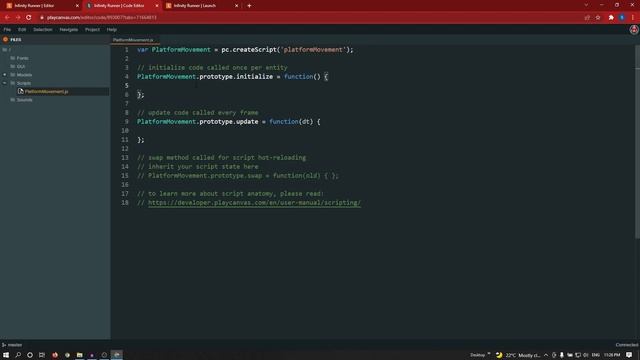 PlayCanvas Infinity Runner Tutorial : Episode 01 - Ground Movement смотреть онлайн
