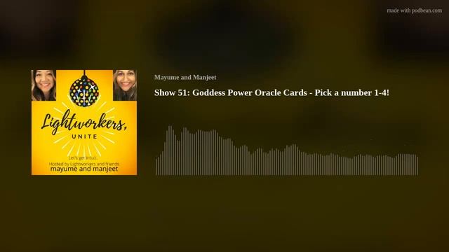 Show 51: Goddess Power Oracle Cards - Pick a number 1-4! смотреть онлайн