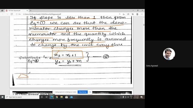 DDA Line Drawing Algorithm | Digit Differential Analyzer Algorithm | Computer Graphics смотреть онлайн