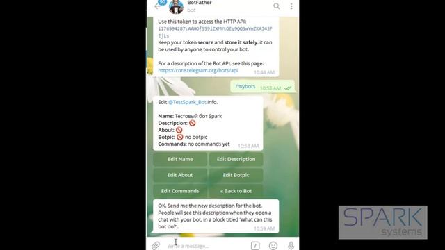 ? Подключение Telegram к вашему ? Чат-боту смотреть онлайн