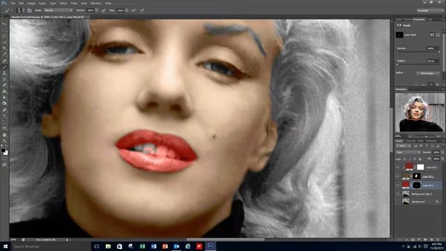 Photoshop Tutorial: How to colorize black and white photos - Extended Tutorial смотреть онлайн