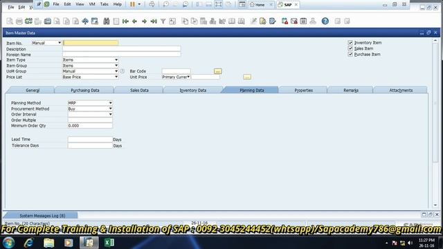 ll Production Module in SAPll SAP B-1 Tutorials for Beginners - Part- 6/30 ll смотреть онлайн