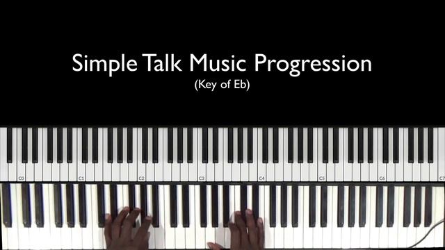 Talk Music in Eb | Gospel Piano Chords смотреть онлайн