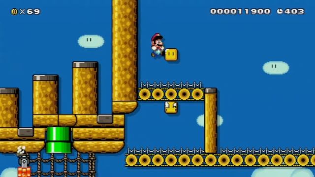 Super Mario Maker: "Bullet Bounce Bonanza" by Ze1dahead смотреть онлайн