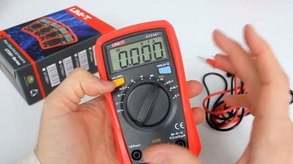 UT33A+ мультиметр Uni-Trend, обзор функциональности, оценка точности измерений