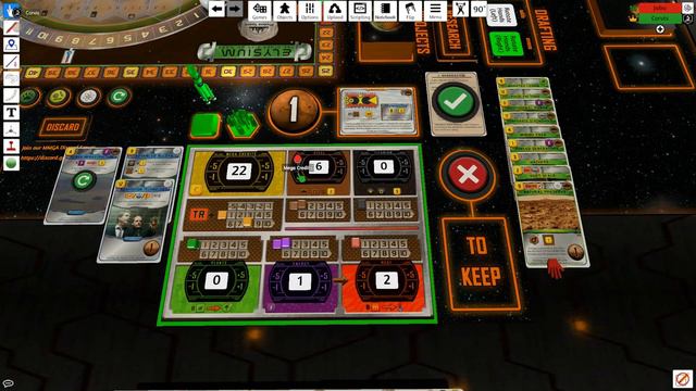 [HUN] Mars Terraformálása (Tabletop Simulator) - Jabuval - Ep.1 смотреть онлайн