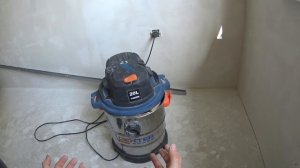 СТРОИТЕЛЬНЫЙ ПЫЛЕСОС DEXTER 20 L 1400 W. Лучший пылесос для уборки дома во время и после ремонта