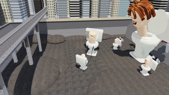 SKIBIDI TOILET 4 ROBLOX ANIMATION смотреть онлайн