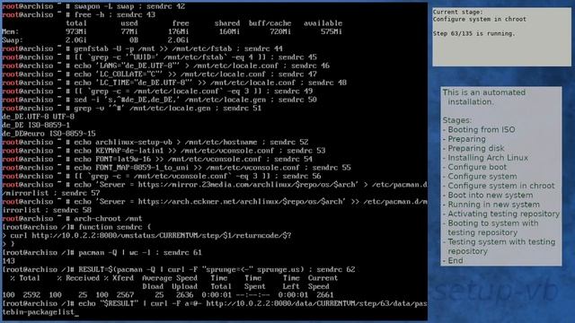 Arch Linux installation recording to kernel 5.13.10-arch1-1 (testing) смотреть онлайн