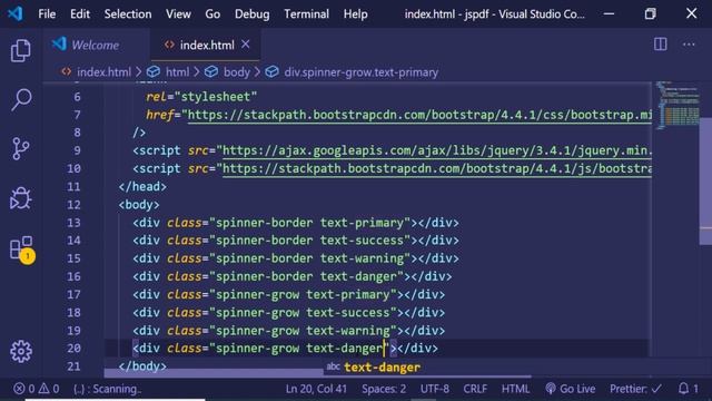 Bootstrap 4 Loading Spinners Crash Course смотреть онлайн