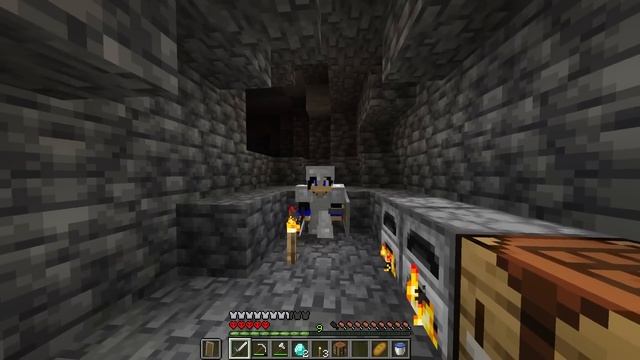 Struggling to Survive: 100 Days with 50% Health in Minecraft смотреть онлайн