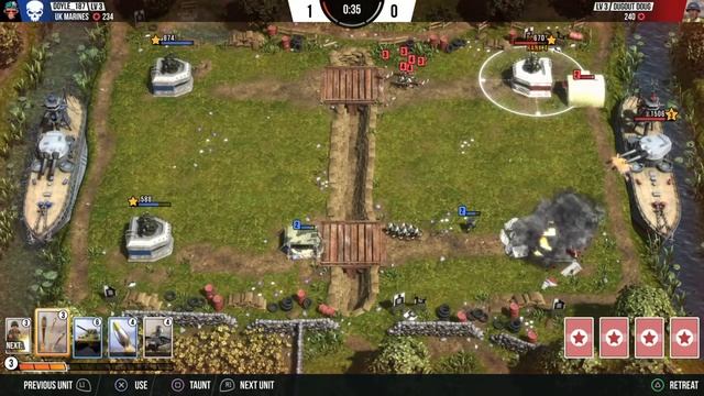 Battle Islands Commanders PS4 gameplay смотреть онлайн