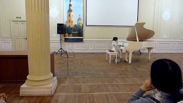 Алин Пивон. Концерт 6 лет. Адажио Штейбельт. Этюд Лекуппе смотреть онлайн