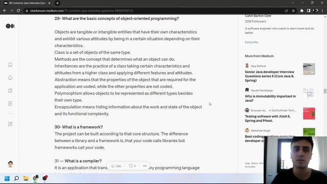80 Common Java Interview Questions смотреть онлайн