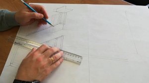 как нарисовать схему кухни карандашом. #буднистоляра. проектирование мебели на кухню