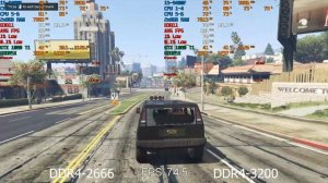 DDR4 2666 vs 3200 on i5 9400F tested in 8 games