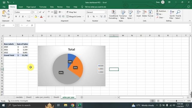 Data Analyst Portfolio project 5 | Excel dashboard| Pivot tables |Full course for beginners 2023 смотреть онлайн