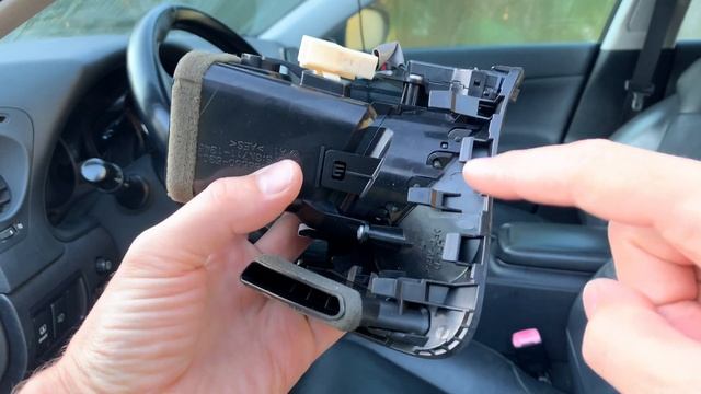 How to replace side AC / heater air vent in your car. смотреть онлайн