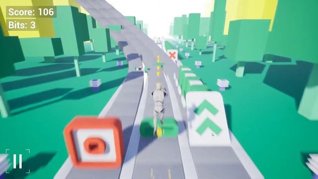 Curved world shader. Part 1 - Glitching road - Untitled Endless Runner on Unreal Engine 4 смотреть онлайн