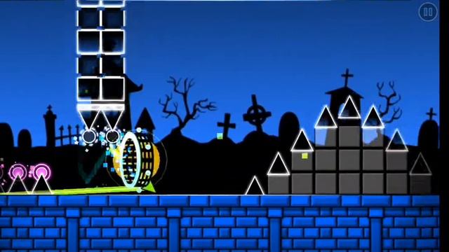 Geometry dash - уровень от подписчика.На новом телефоне. смотреть онлайн