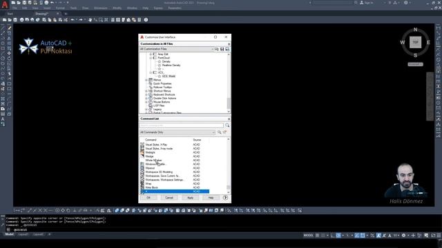 AutoCAD 2021 Toolbardaki Komutların Düzenlenmesi / Kişiselleştirilmesi смотреть онлайн
