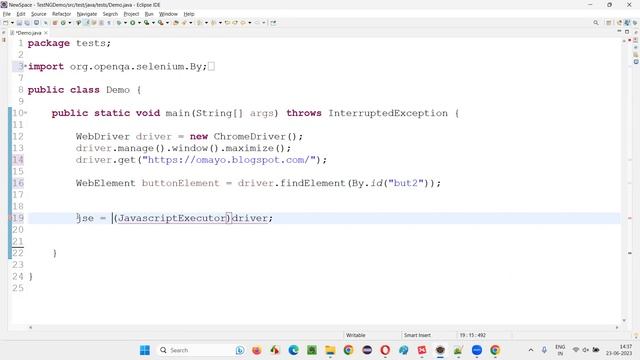 How to scroll down to a particular element (Selenium Interview Question #340) смотреть онлайн
