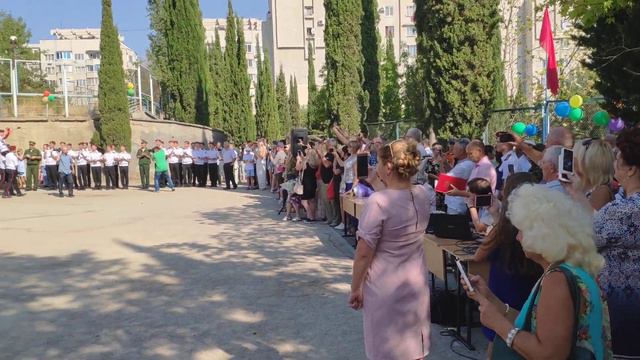 Первый звонок 2019 год. Крымский Республиканский кадетский корпус смотреть онлайн