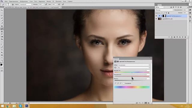 Уроки Photoshop CS6 - Как изменить цвет кожи смотреть онлайн
