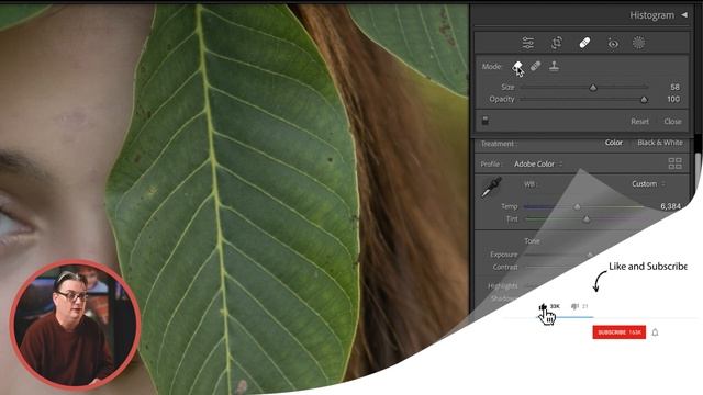 How to retouch skin like a pro in Lightroom смотреть онлайн
