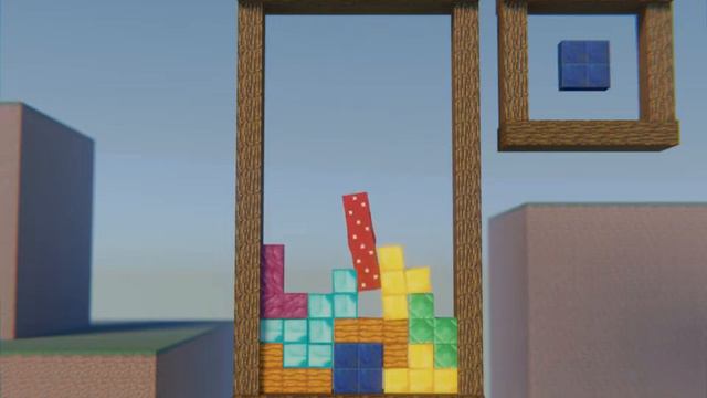 MINECRAFT TETRIS | SOFTBODY TETRIS V.10 смотреть онлайн