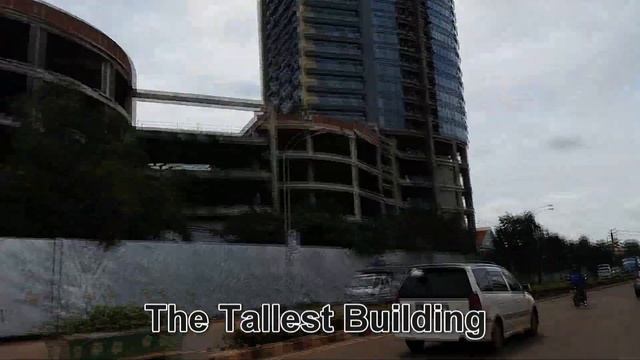 Vientiane Laos Tallest Building and sightseeing the City смотреть онлайн