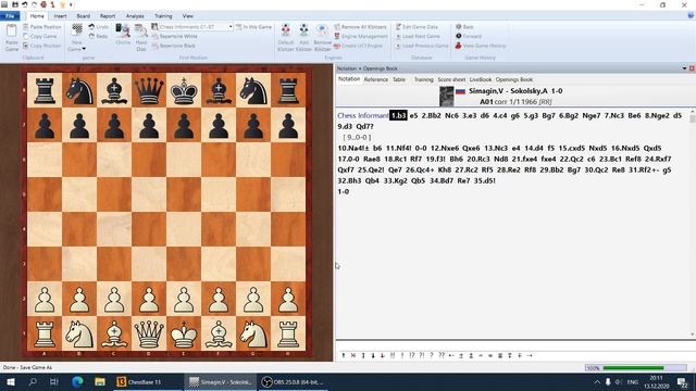 ChessBase - сохранение в разные форматы