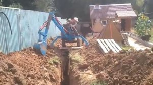 Самодельный экскаватор(самоделка)