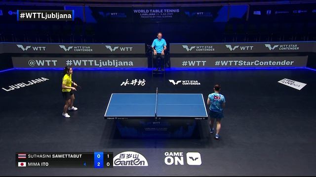 FULL MATCH | Mima ITO vs Suthasini SAWETTABUT | WS R16 | #WTTLjubljana 2023 смотреть онлайн