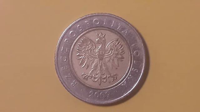 Польша . 5 злотых 2009 (Poland. 5 zlotych 2009) смотреть онлайн