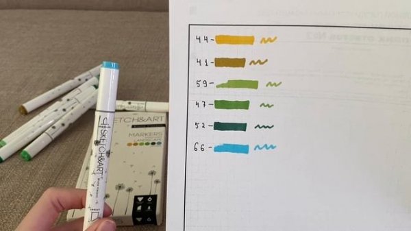 Спиртовые маркеры Bruno Visconti | Обзор набора