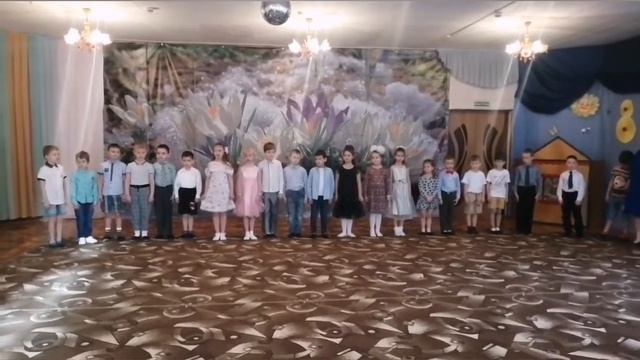 Музыкальная видео-открытка для мамочек от детей подготовительной гр. 8 смотреть онлайн