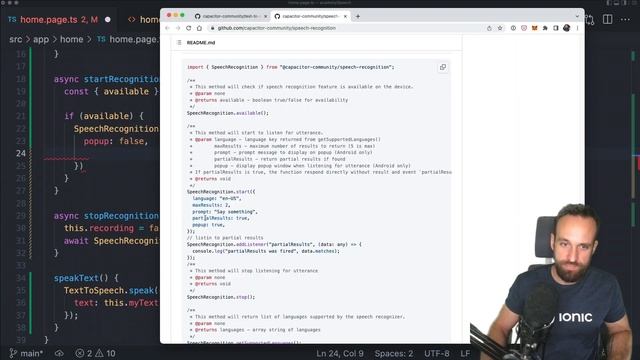 Adding Text to Speech and Speech Recognition to your Capacitor App смотреть онлайн