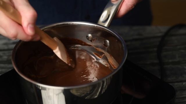 Chocolate dessert panna cotta. Easy to make. No bake. смотреть онлайн