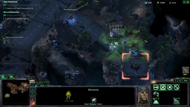 Starcraft 2: Shadow of the Xel'Naga 04 - Xeno Defense смотреть онлайн